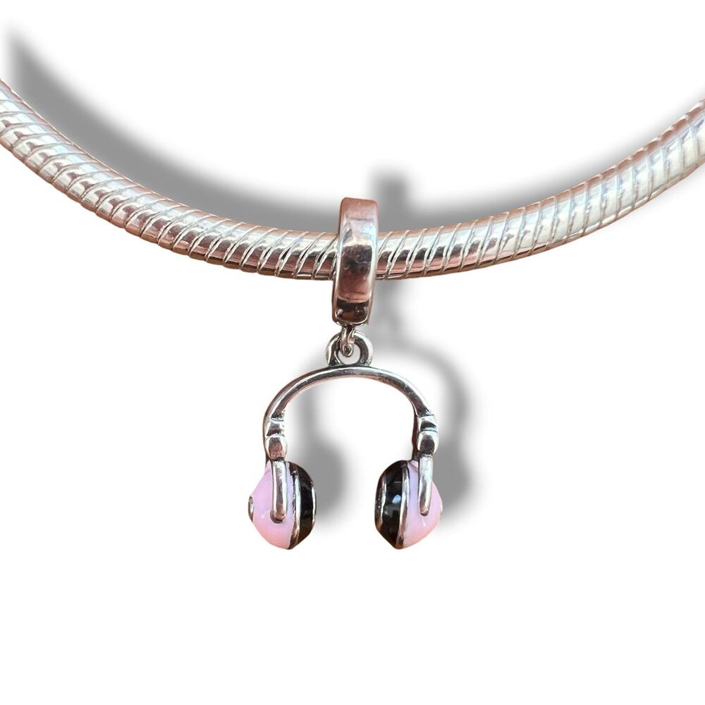 Over Ear Headphones Pandora Moments Compatible Dangle Charm
